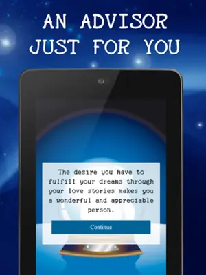 Psychic crystal ball android App screenshot 1