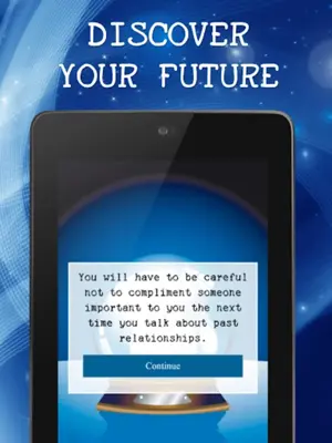 Psychic crystal ball android App screenshot 2